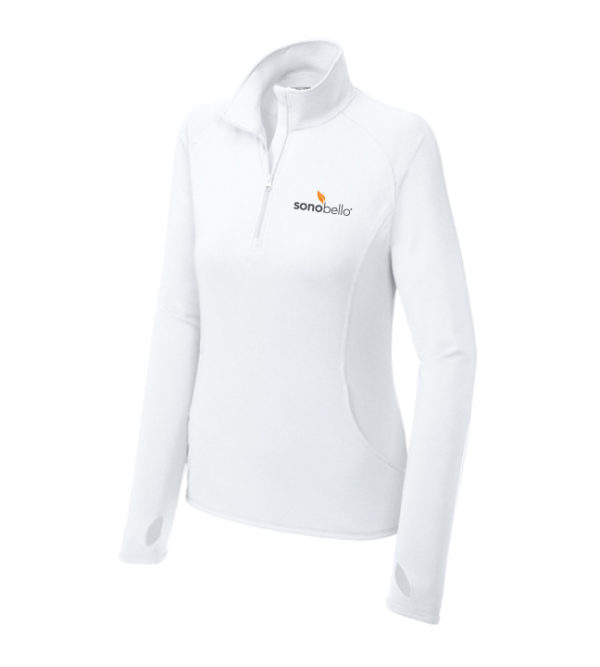 Women's Quarter-Zip Pullover [LST850] - Image 3