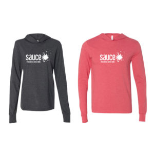 Unisex Jersey Hooded Long Sleeve Tee [Sauce] [BC-3512]