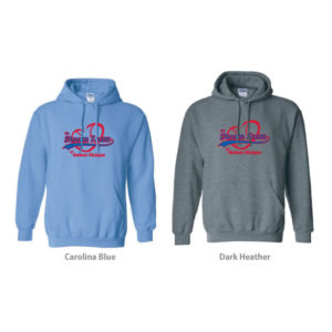 Adult Unisex Hooded Sweatshirt [GIL18500_2C]