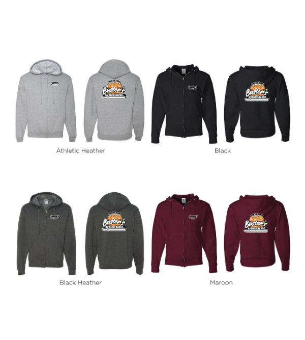 Adult Unisex Full-Zip Hooded Sweatshirt [993MR]