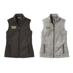 Women's Sweater Fleece Vest [L236]
