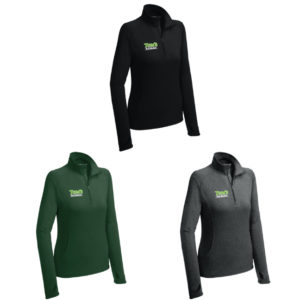 Women's Sport-Wick Stretch 1/4-Zip Pullover [LST850]