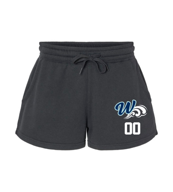 Women's California Wave Wash Fleece Shorts [PRM20SRT]