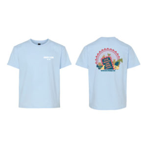 Youth Unisex Light Blue Tee [GIL-64000B]