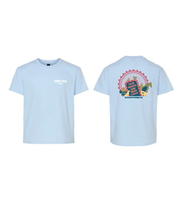Youth Unisex Light Blue Tee [GIL-64000B]