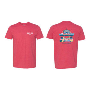 Adult Unisex Heather Red Tee  GIL-64000]