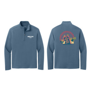 Unisex Dusk Blue Breakwater 1/4-Zip Pullover [K820]