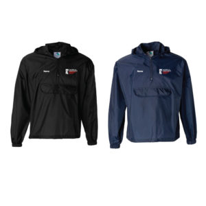 Unisex Packable Half-Zip Hooded jacket [AUG-3130]