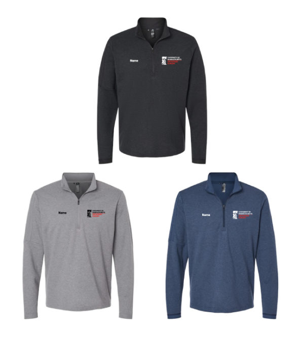 Men's 3-Stripes Quarter-Zip Pullover Sweater [A554]