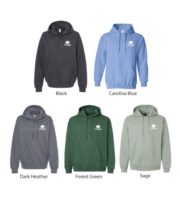 Adult Unisex Midweight Hooded Sweatshirt [GIL-SF500]