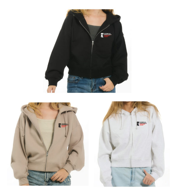 Women's Full Zip Hooded Sweatshirt [YFL3264]