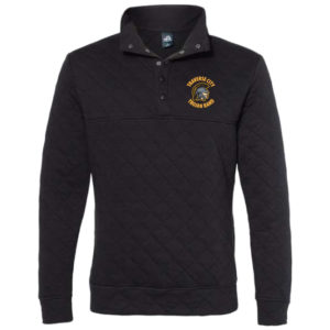 Men's Quilted Half-Snap Pullover [8890]