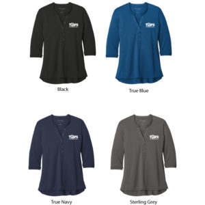 Women's UV Choice Pique Henley [LK750]