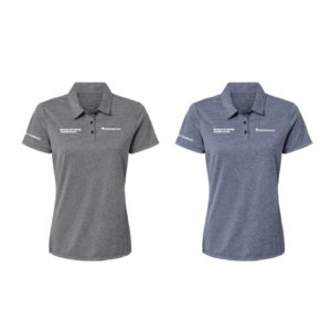 Women's Adidas Heathered Polo [A583]