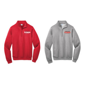 Unisex Fleece 1/4-Zip Pullover Sweatshirt [PC78Q]