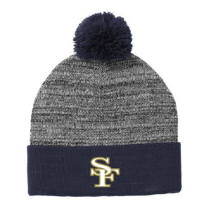 Heather Pom Pom Beanie [STC41]