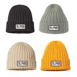 Cable Knit Cuffed Beanie [SHORE]