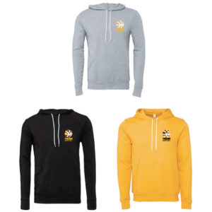 Adult Unisex Sponge Fleece Hoodie Sweatshirt [BC-3719]