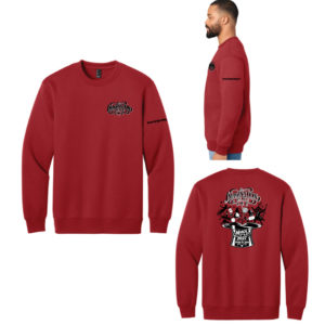 Adult Unisex Fleece Pullover Crewneck Sweatshirt [PC107]