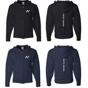 Adult Unisex Hooded Full-Zip Sweatshirt [993MR]