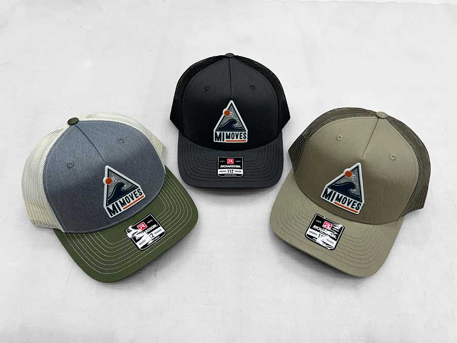 Trucker Hats with PVC Patches