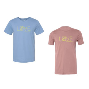 Adult Unisex Tee "LOVE" Tee [BC-3001]