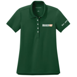 Women's Dry Zone Stain-Release Grid Polo [LK845]