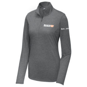 Unisex 1/4-Zip Women's Triblend Pullover [LST407]