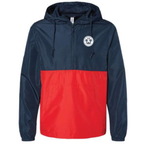 Lightweight Quarter-Zip Windbreaker Pullover Jacket [EXP54LWP]