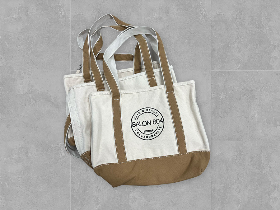 Embroidered Tote Bag