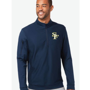 SF - Adidas Men's Textured Quarter-Zip Pullover [A295]
