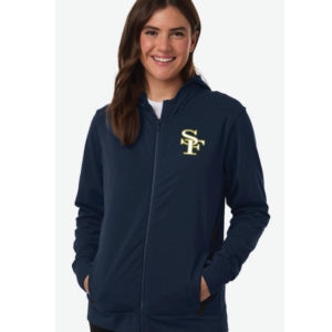 Adidas Women's Game & Go Fleece Full-Zip Hooded Sweatshirt [AT209]
