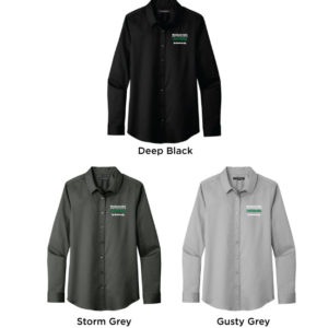Women's Port Authority Long Sleeve SuperPro React Twill Shirt [LW808]