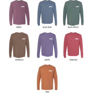 Comfort Colors Unisex Heavyweight Long Sleeve T-Shirt [6014]