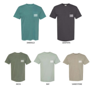 Unisex Garment-Dyed Heavyweight Pocket T-Shirt [6030]