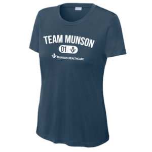 Women's "Team Munson" Wicking Tee [LST350]
