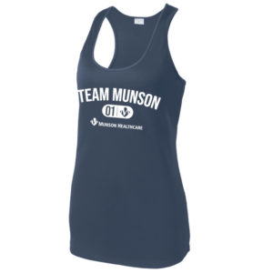 Women's "Team Munson" Wicking Tank [LST356]