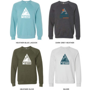 Unisex Sponge Fleece Raglan Crewneck Sweatshirt [3901]