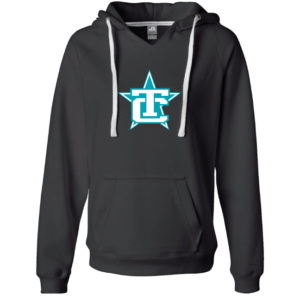 Women's V-Neck Hooded Sweatshirt [JA-8836]