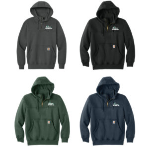 Carhartt Heavyweight Hooded Zip Mock Sweatshirt [CT100617]