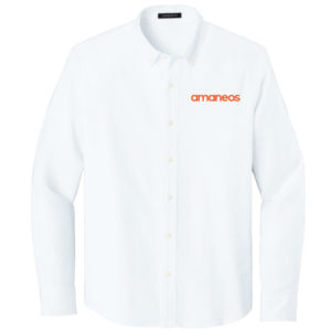 Unisex Long Sleeve Modern Oxford Shirt [MM2002]