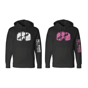 Unisex Black Heavyweight Hooded Sweatshirt [IND4000]