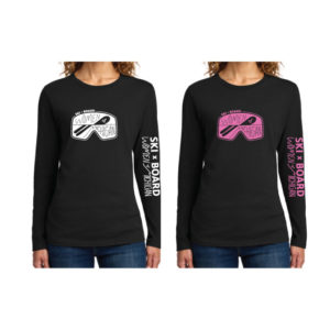 Women's Black Long Sleeve Shirt [LPC54LS]